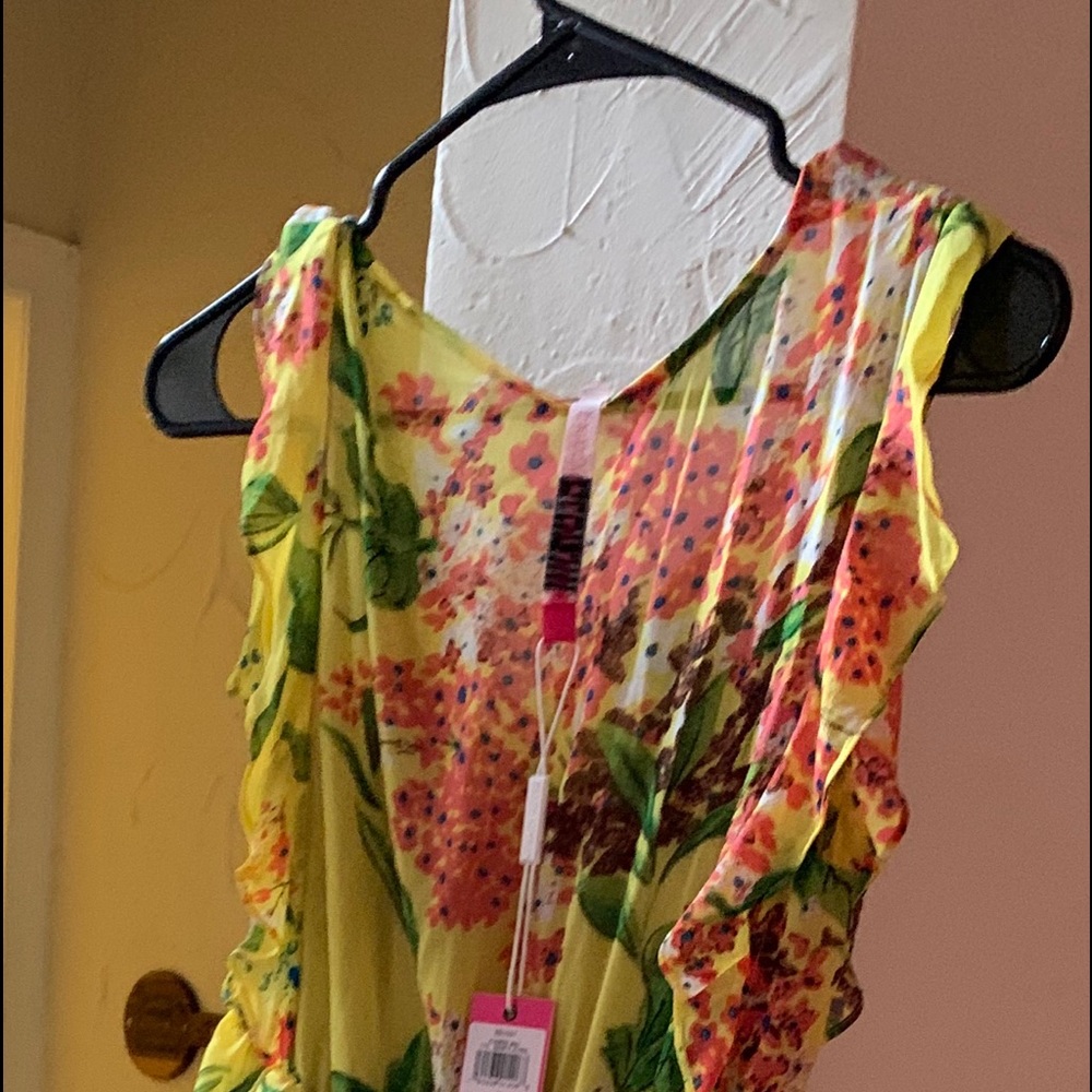 Anthropologie-Tracy Reese floral maxi dress- new